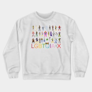 LGBTQIA+X Crewneck Sweatshirt